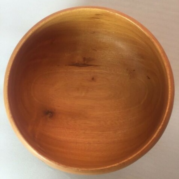 Kamani Wood Bowl Hand Carved Made in Philippines 5 - Picture 2 of 5